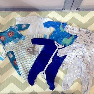 Baby Boy Footie Pajamas